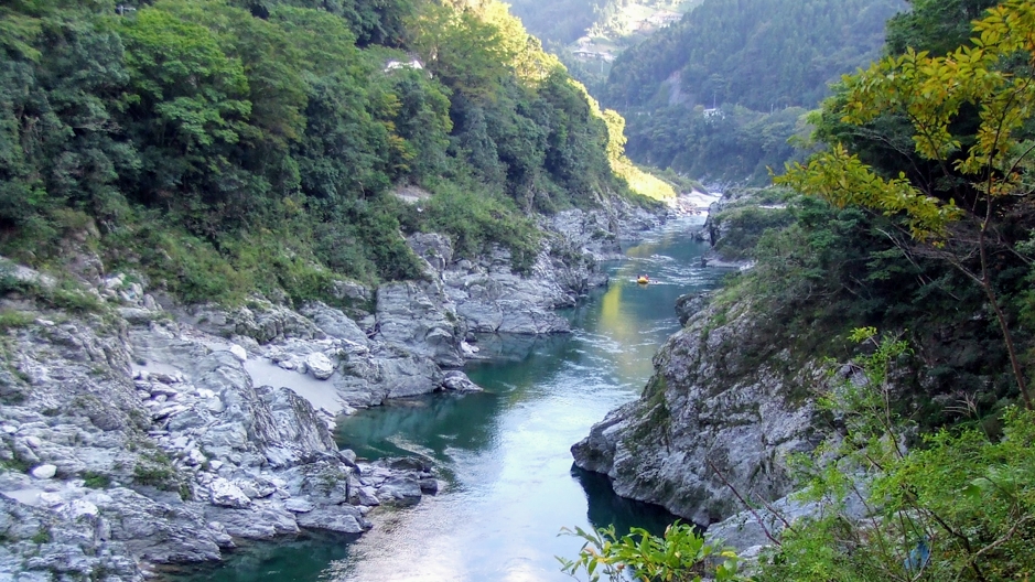 大歩危の峡谷美