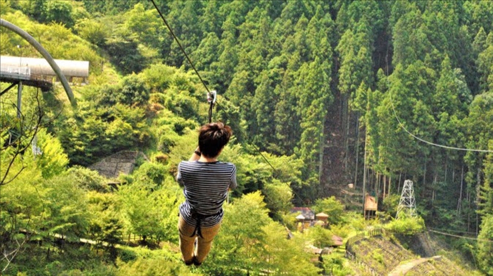 高空滑索